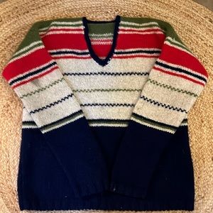 Wool blend winter sweater